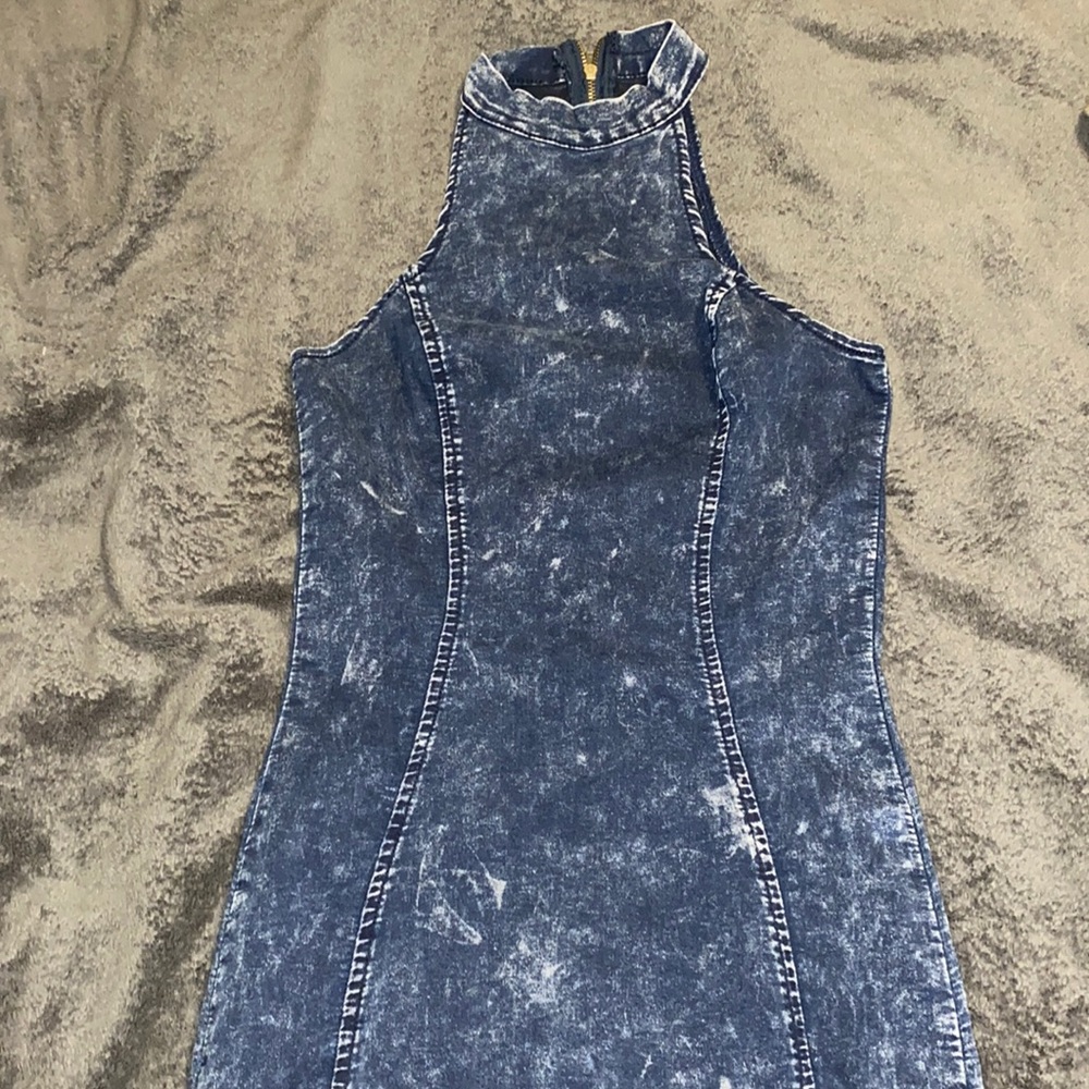 Denim dress